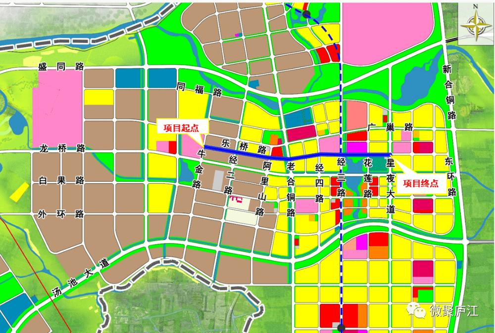 庐江县道路最新规划图，塑造未来城市交通新面貌